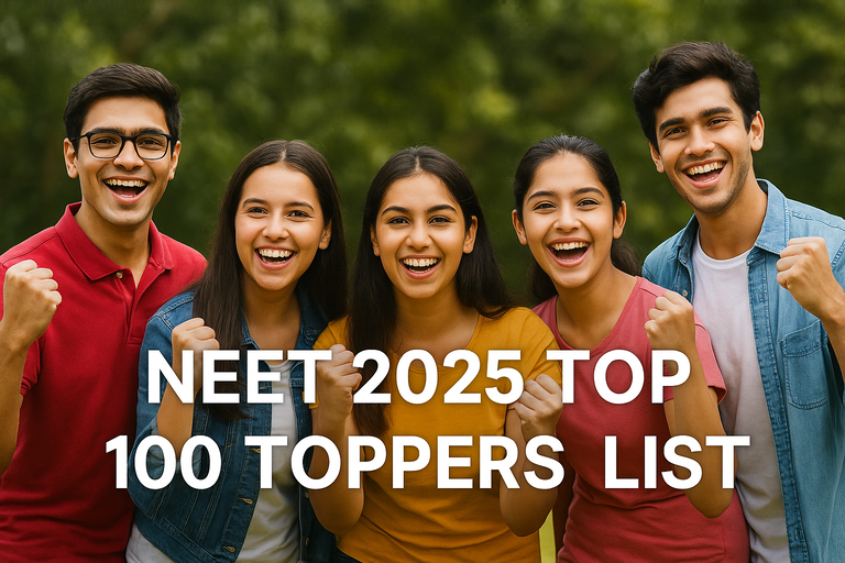 NEET 2025 Toppers List: All India Gender-wise Results